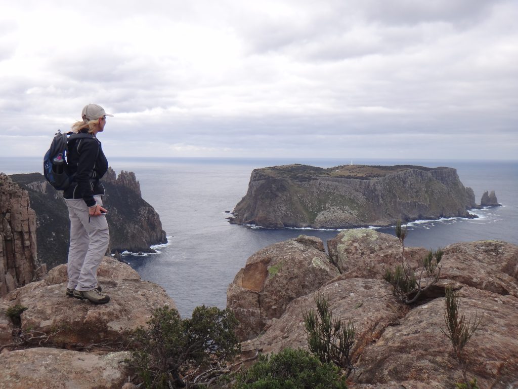 Photo of Pam Lynch in Tasmania