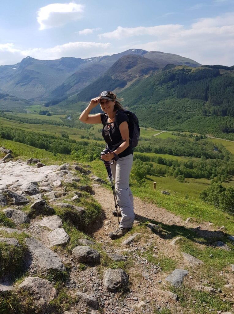 Image of Pam Lynch walking