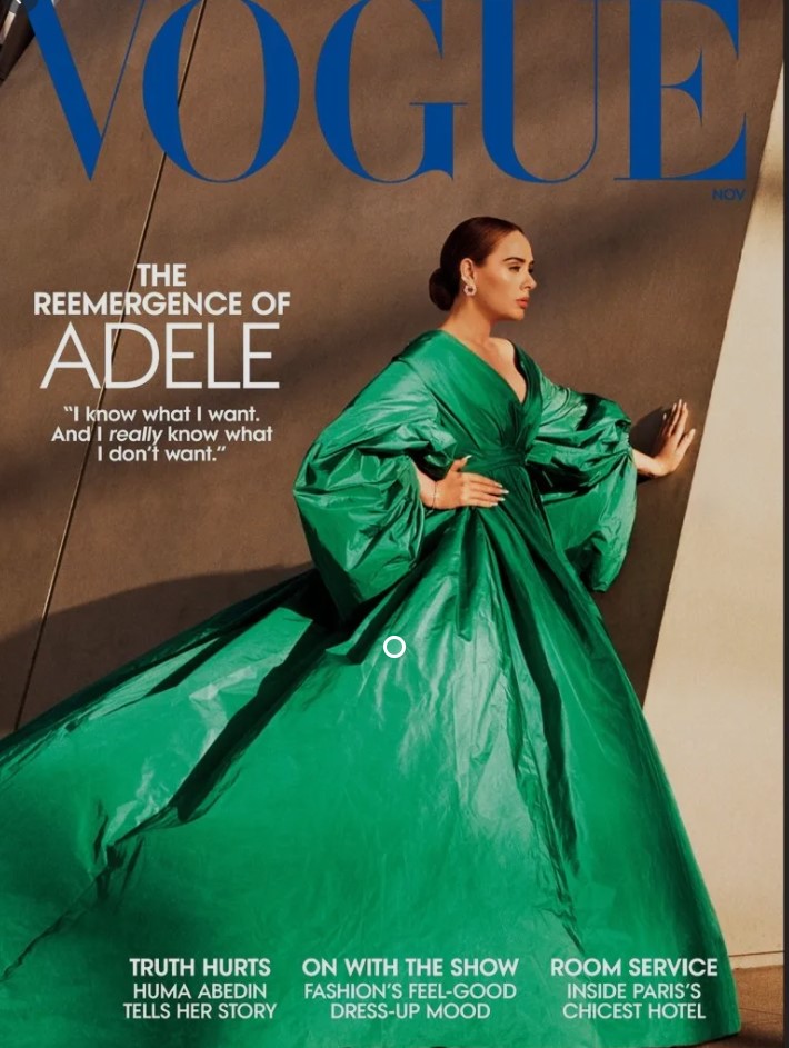 Vogue USA available with newstand